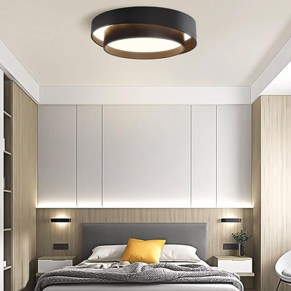 Round LED Flush Mount Ceiling Light with Minimalist Design