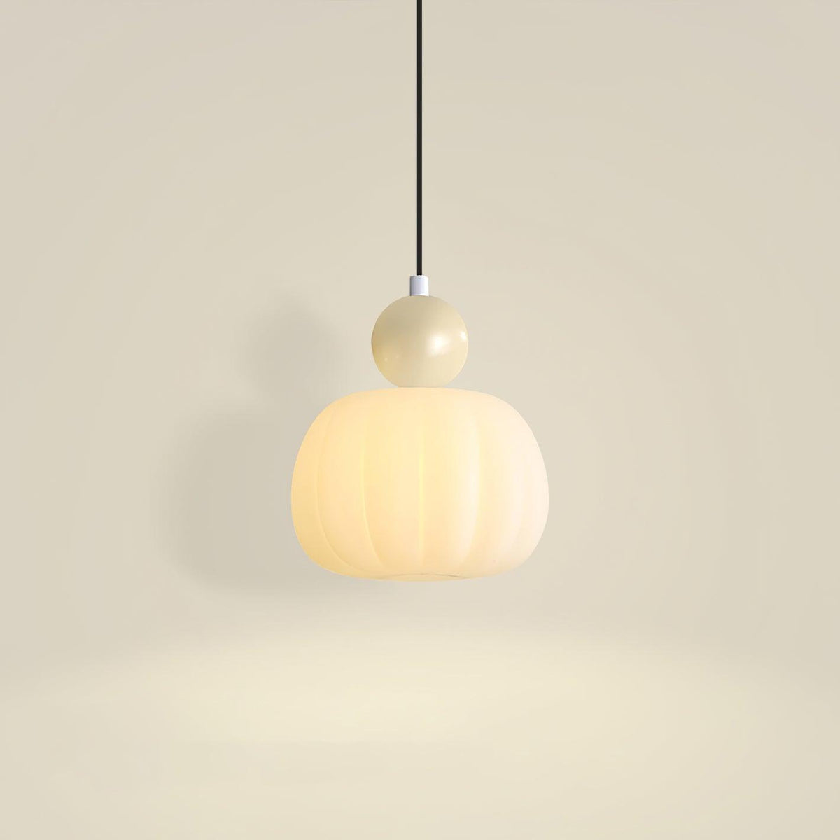 Round Organic Acrylic Pendant Light
