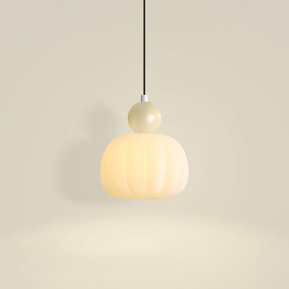 Round Organic Acrylic Pendant Light