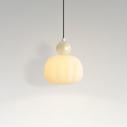 Round Organic Acrylic Pendant Light