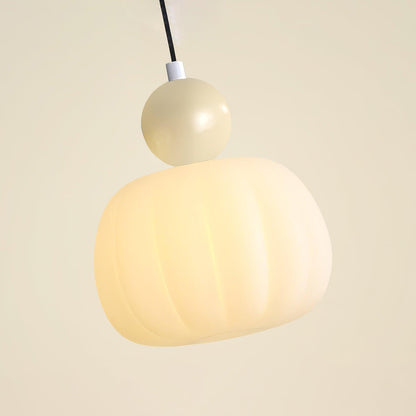 Round Organic Acrylic Pendant Light