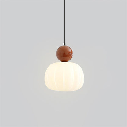 Round Organic Acrylic Pendant Light