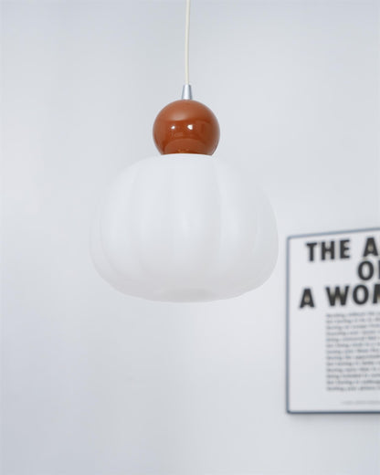 Round Organic Acrylic Pendant Light