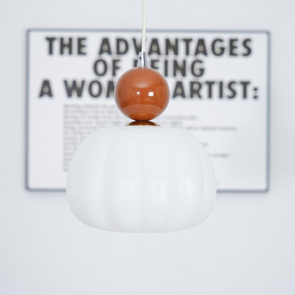Round Organic Acrylic Pendant Light
