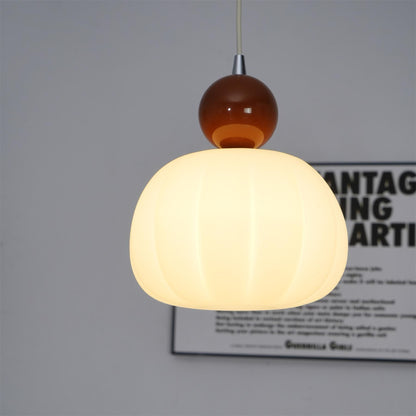 Round Organic Acrylic Pendant Light