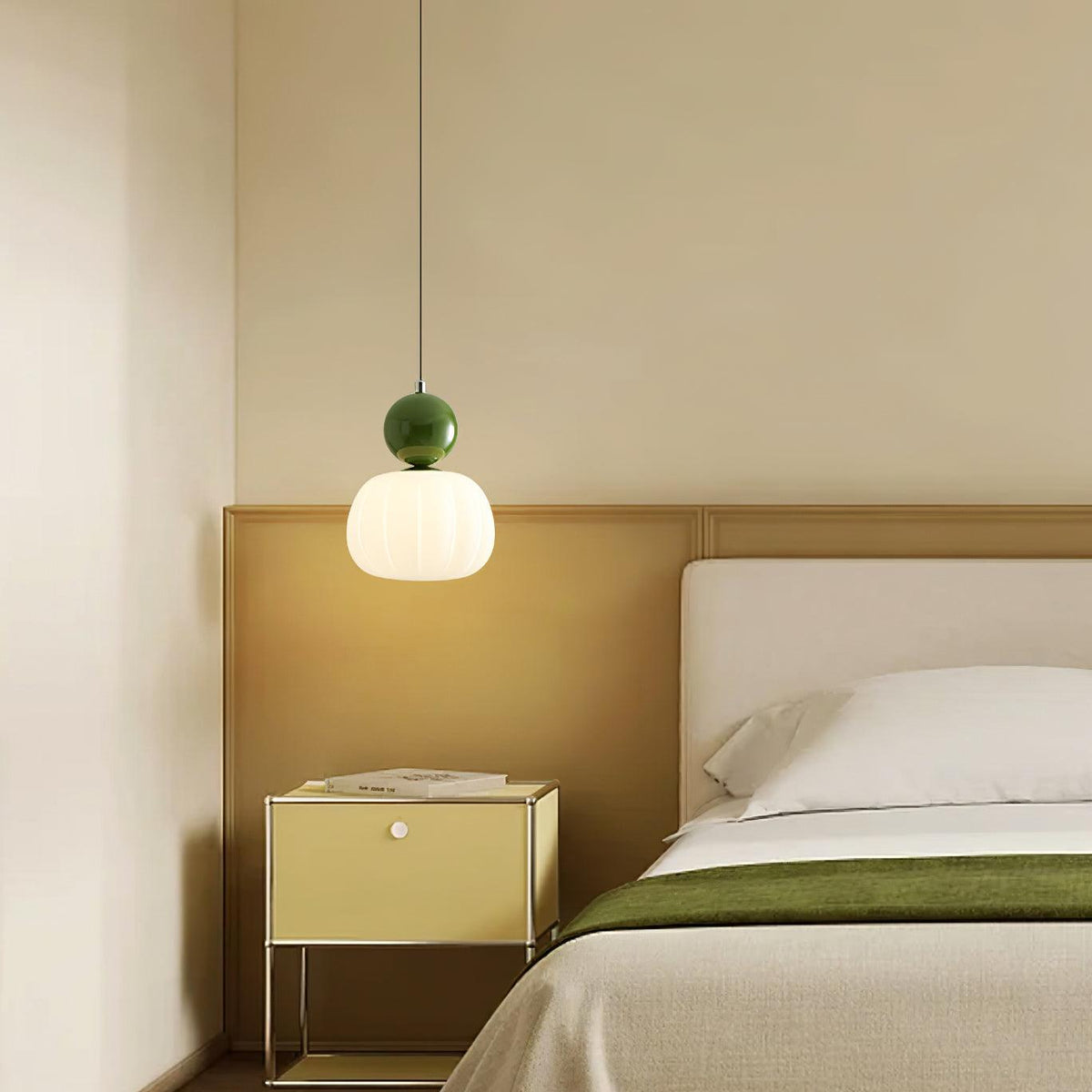 Round Organic Acrylic Pendant Light