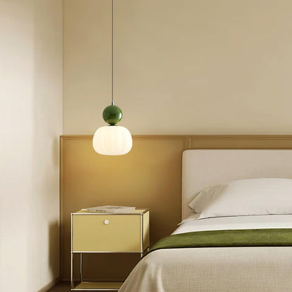 Round Organic Acrylic Pendant Light