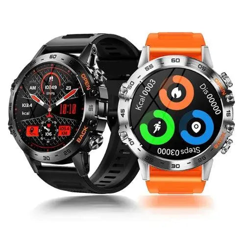 Rugged Smartwatch with GPS Bluetooth and Sports Tracking