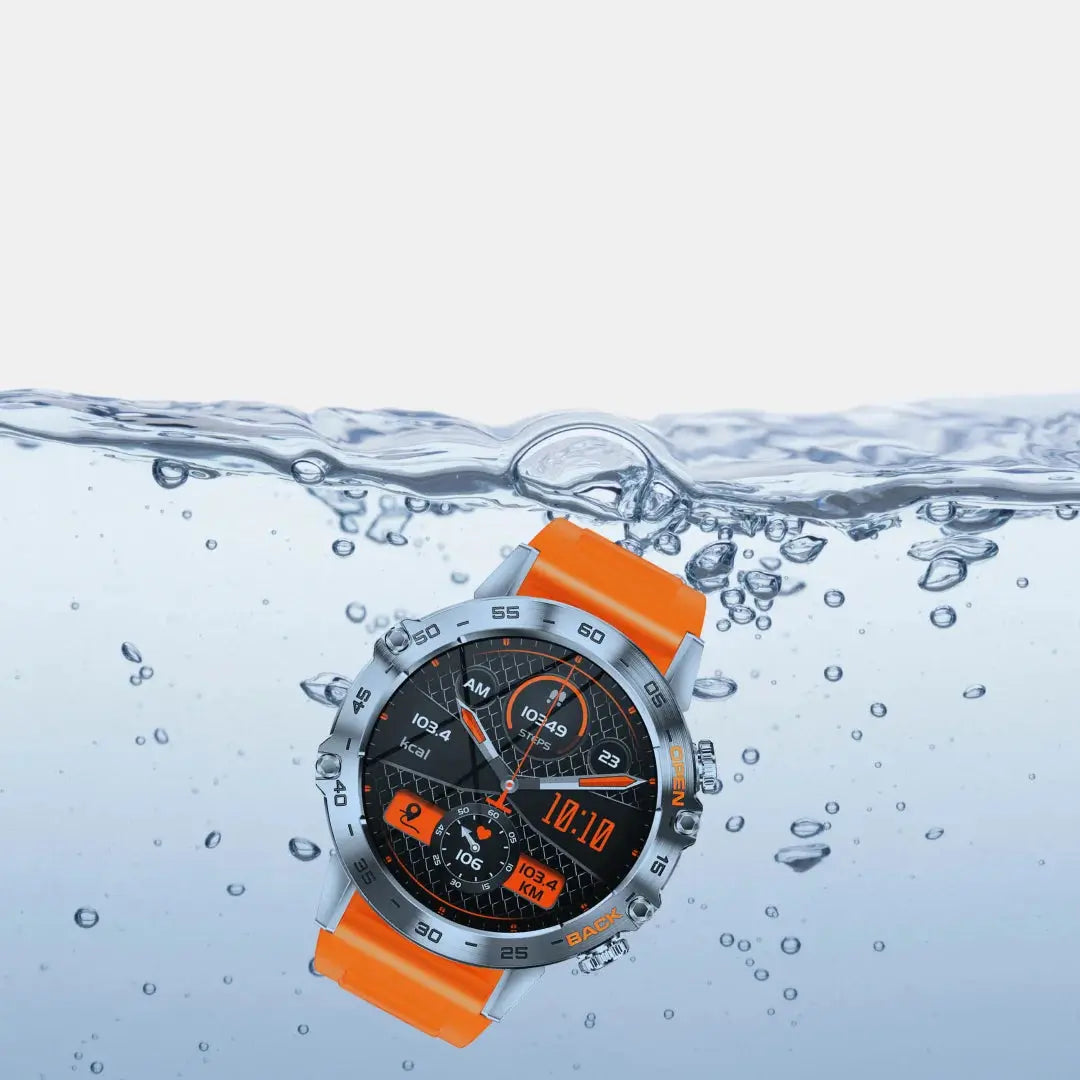 Rugged Smartwatch with GPS Bluetooth and Sports Tracking