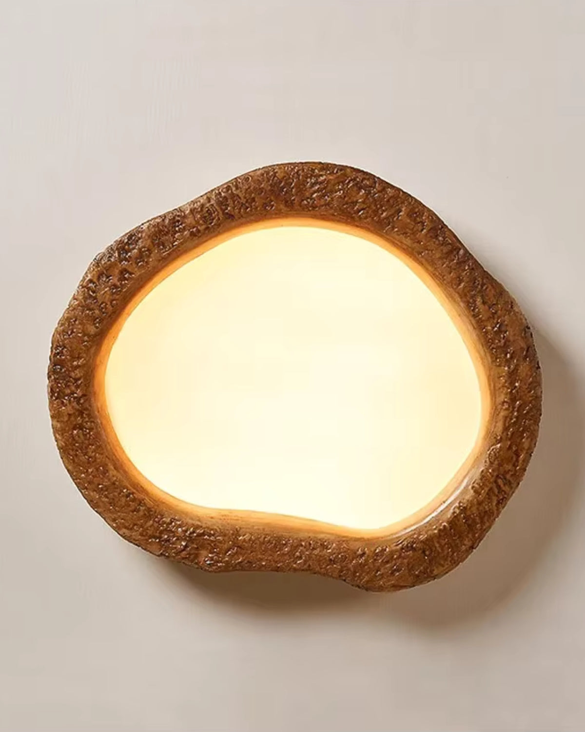 Rustic Wood Effect LED Ceiling Light