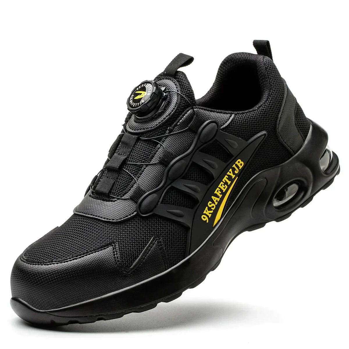 S1P Safety Shoes with Steel Toe and Rotating Buckle