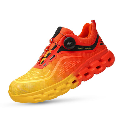 S1P Safety Shoes with Steel Toe and Rotating Buckle