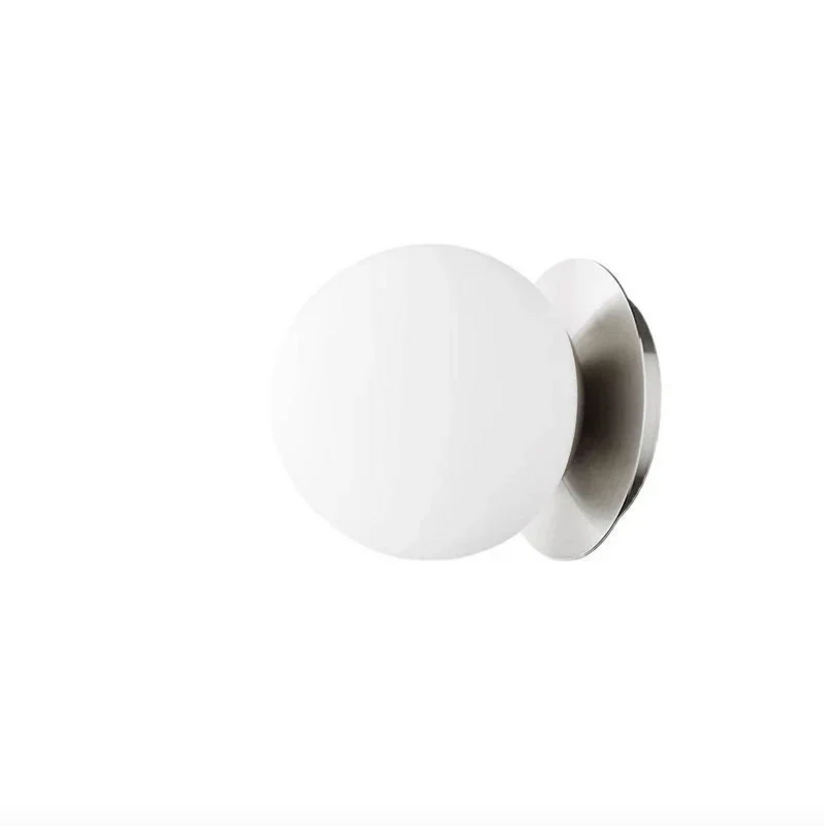 Opal Globe Glass Wall Light