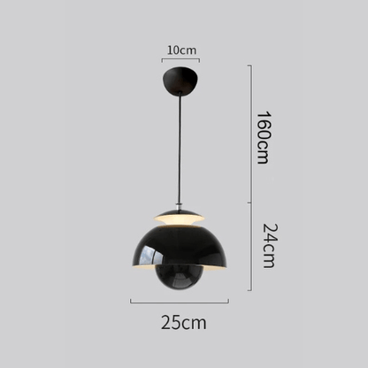 Scandinavian Flower Bud LED Pendant Light
