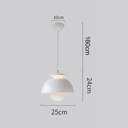 Scandinavian Flower Bud LED Pendant Light