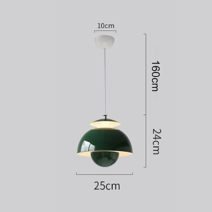 Scandinavian Flower Bud LED Pendant Light
