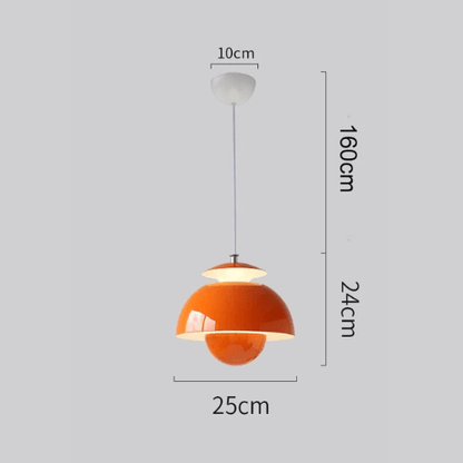 Scandinavian Flower Bud LED Pendant Light