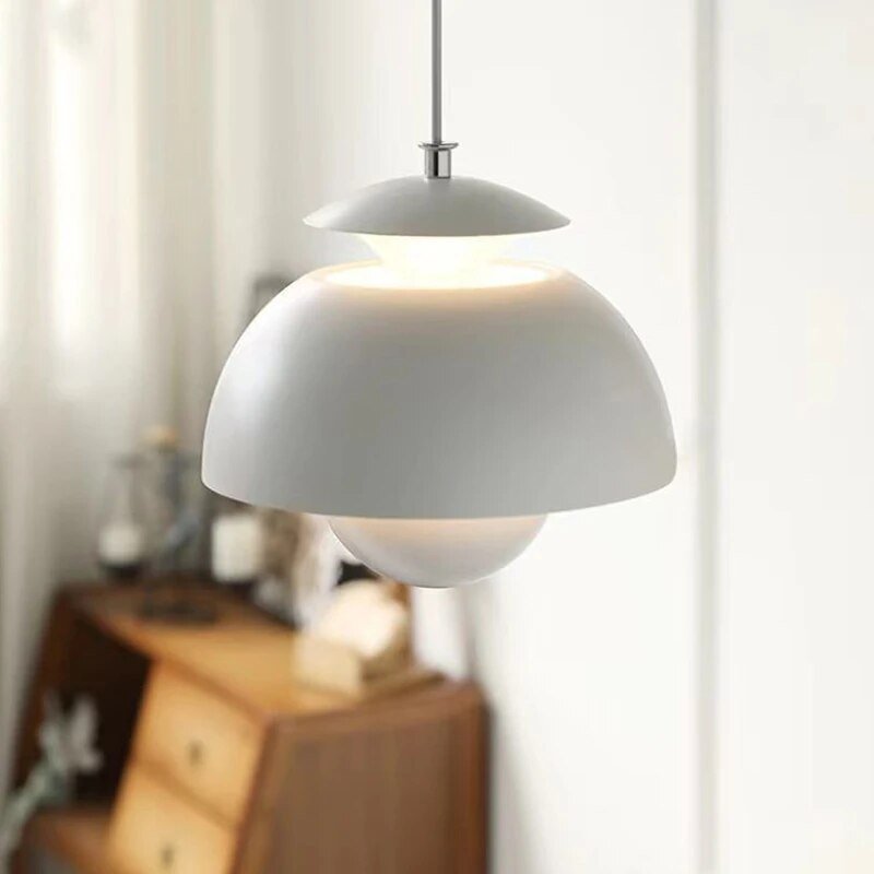 Scandinavian Flower Bud LED Pendant Light