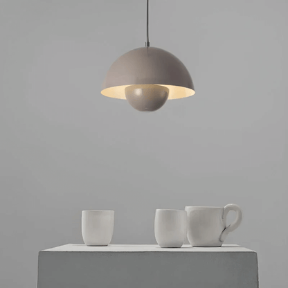Scandinavian Flower Pot Pendant Lamp with E26 Socket