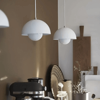 Scandinavian Flower Pot Pendant Lamp with E26 Socket
