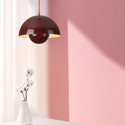 Scandinavian Flower Pot Pendant Lamp with E26 Socket
