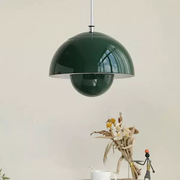 Scandinavian Layered Metal Pendant Light