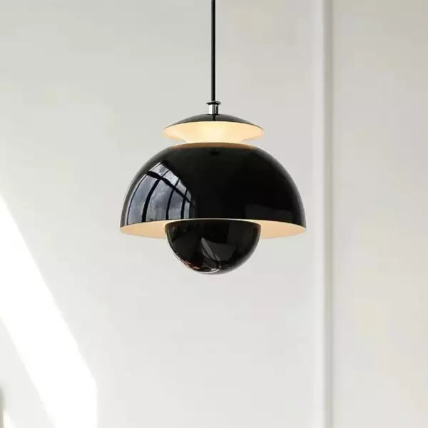 Scandinavian Layered Metal Pendant Light