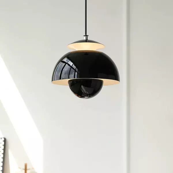 Scandinavian Layered Metal Pendant Light