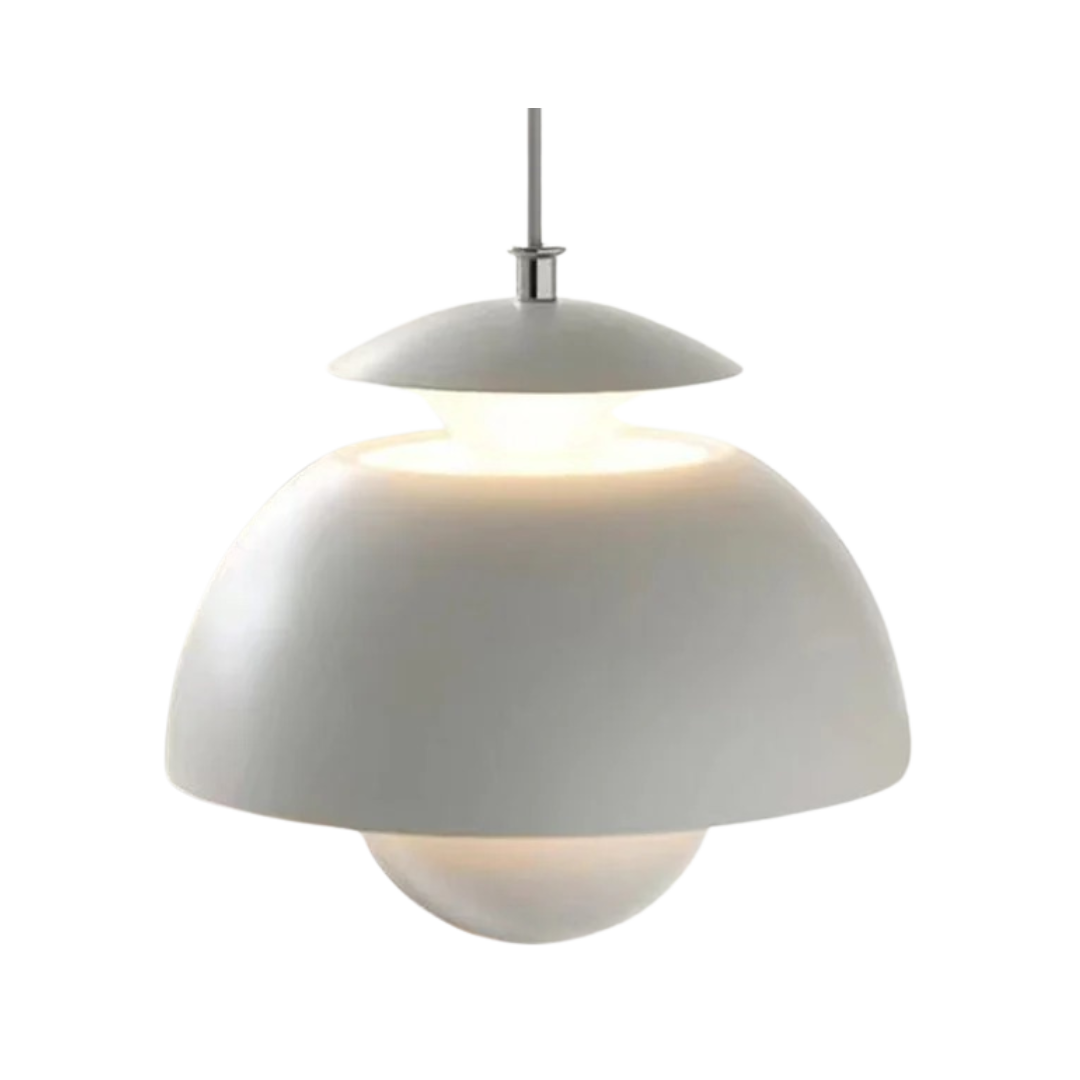 Scandinavian Layered Metal Pendant Light