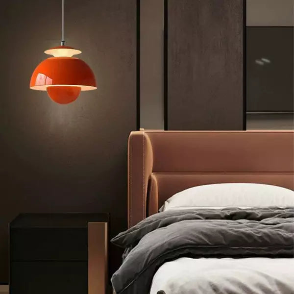Scandinavian Layered Metal Pendant Light