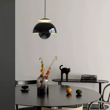 Scandinavian Layered Metal Pendant Light