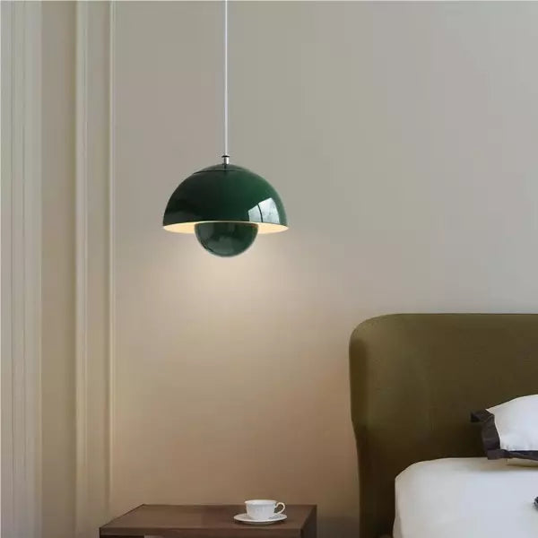 Scandinavian Layered Metal Pendant Light