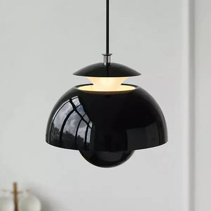 Scandinavian Layered Metal Pendant Light