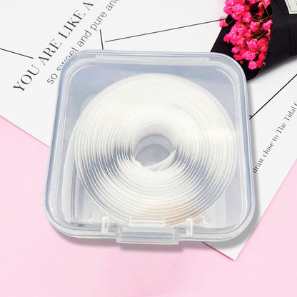 Self-Adhesive Reusable Eyelashes with Flexible Strip for Easy Application