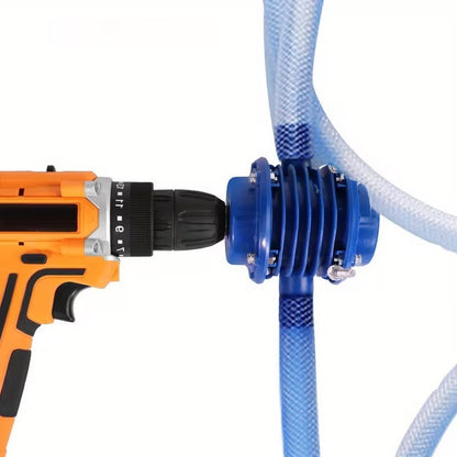 Self Priming Drill Pump Attachment Portable Liquid Transfer Tool for Home Garden and Outdoor Use