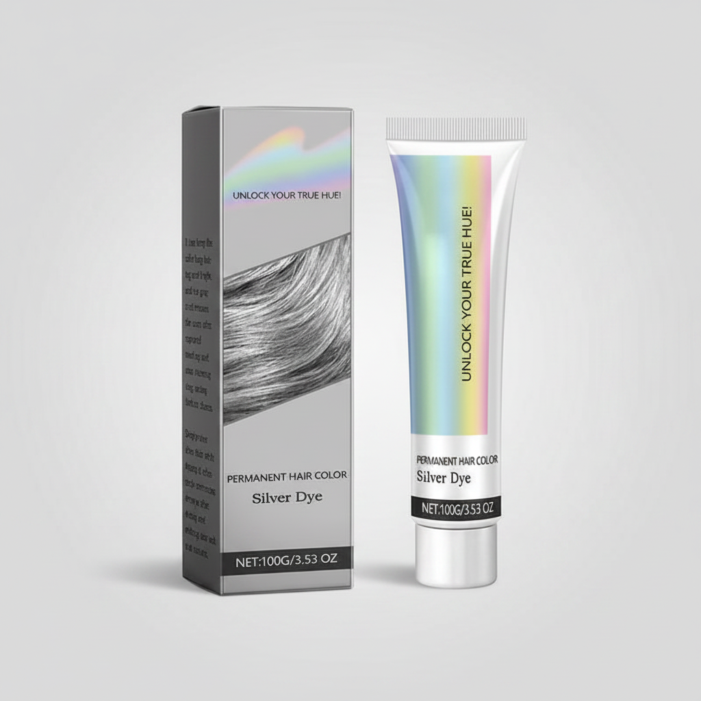 Semi Permanent Ash Gray Hair Color Cream