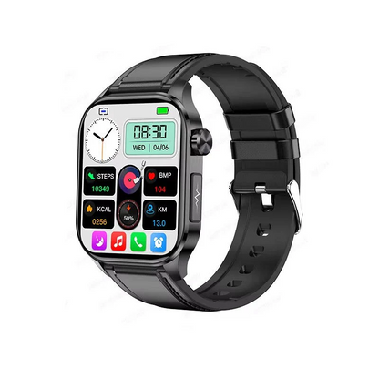 Senior Smartwatch with Health Tracking, Bluetooth Calling and SOS Alert