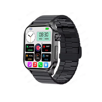 Senior Smartwatch with Health Tracking, Bluetooth Calling and SOS Alert