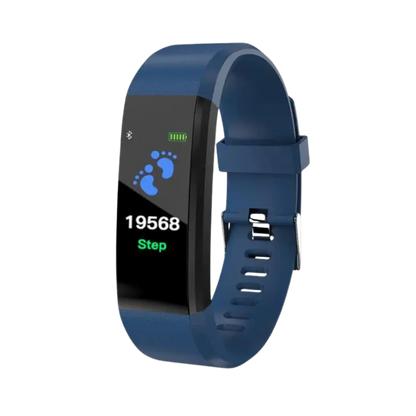Senior Smartwatch with Heart Rate and Blood Pressure Tracking
