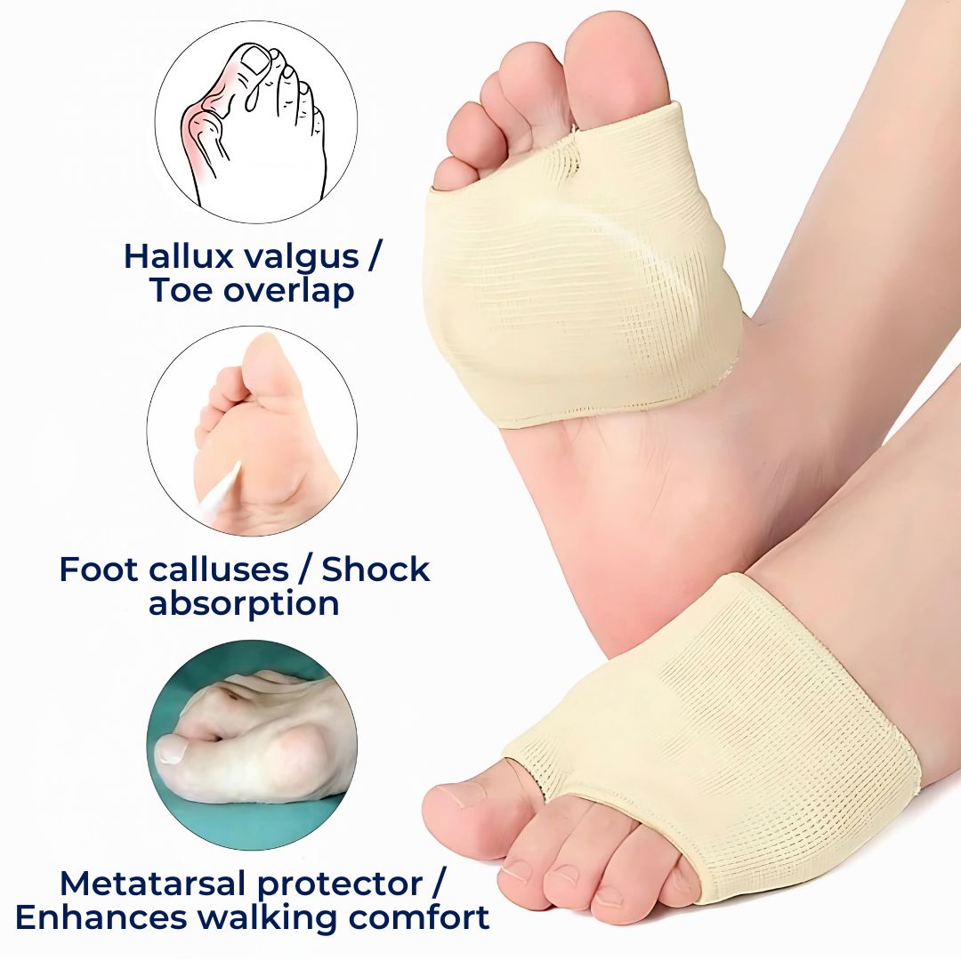 Silicone Gel Forefoot Cushion for Metatarsalgia Support