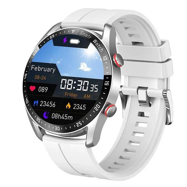 Smart Health Watch with Heart Rate, Blood Pressure and Blood Oxygen Tracking