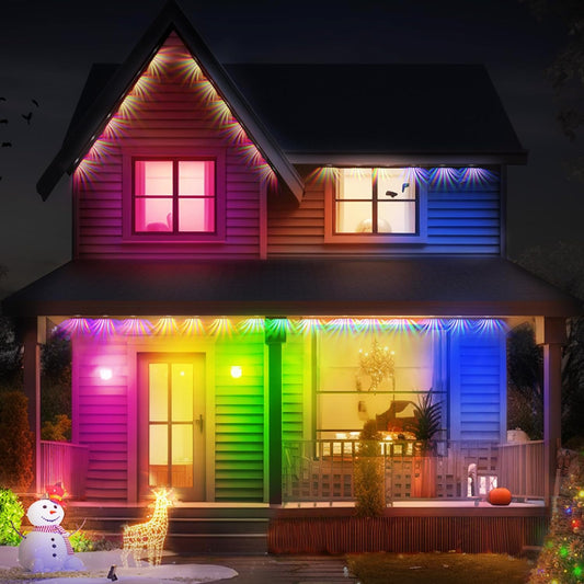 Smart RGB Outdoor Lights App and Voice Controlled Weatherproof Lighting