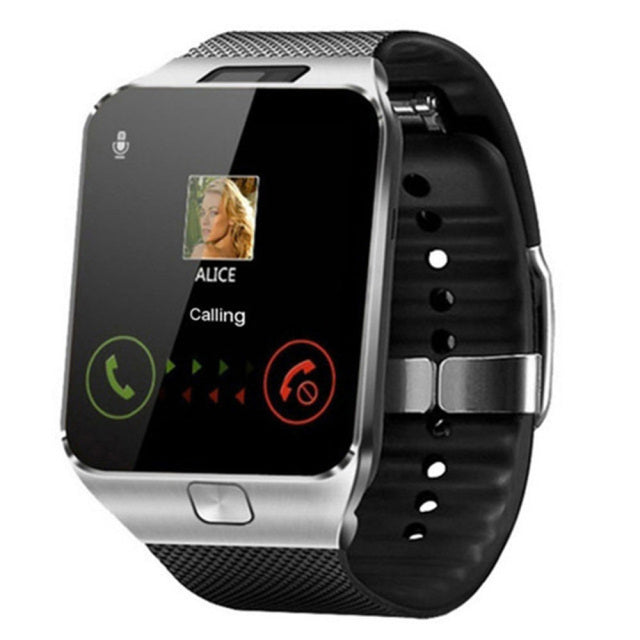 Smartwatch with SIM Card Support, Bluetooth, Camera and Multilingual Interface