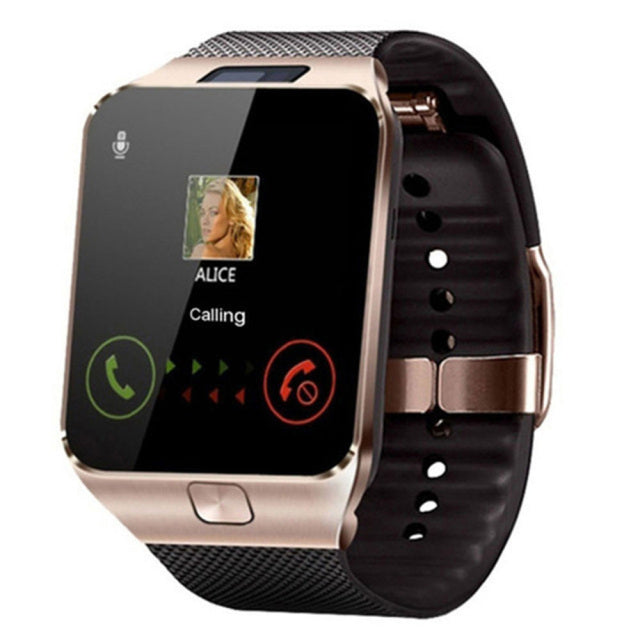 Smartwatch with SIM Card Support, Bluetooth, Camera and Multilingual Interface