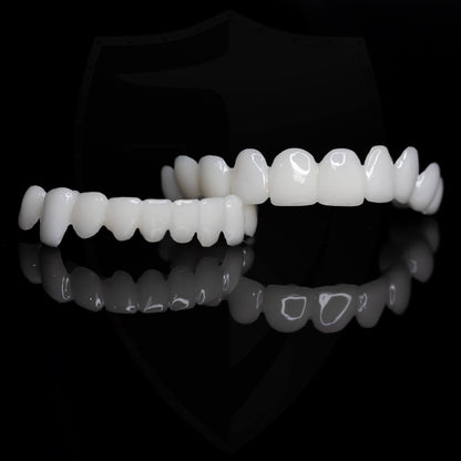 Snap-On Cosmetic Dental Veneers with Lightweight Reusable Design