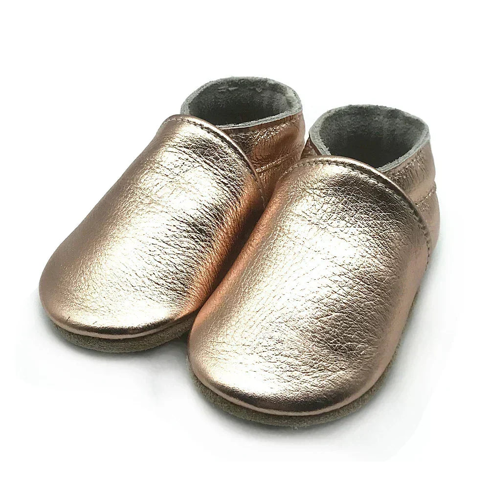 Soft Baby Booties with Elastic Closure for Newborns and Infants