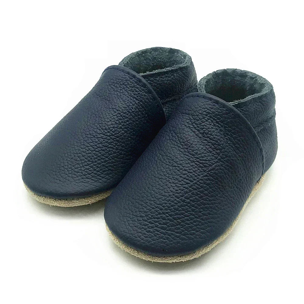 Soft Baby Booties with Elastic Closure for Newborns and Infants