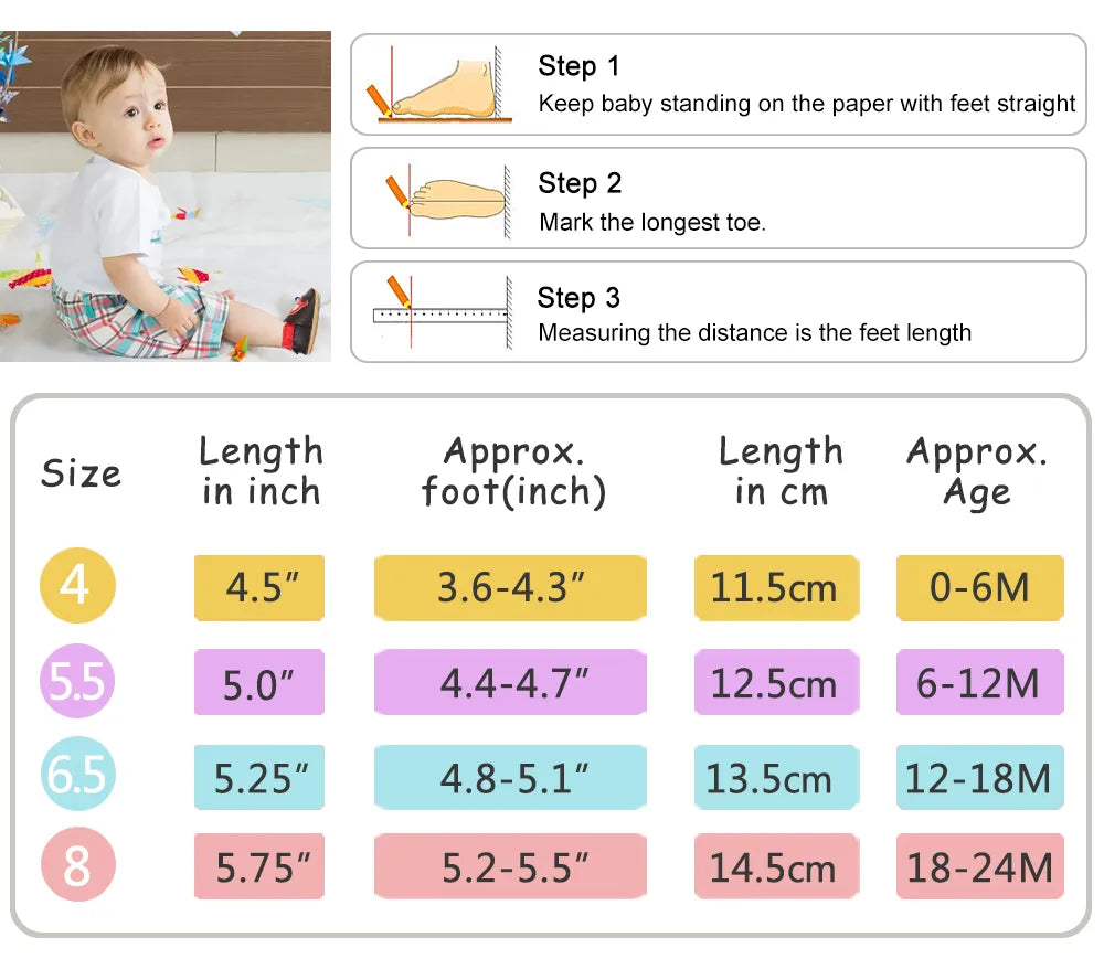 Soft Baby Booties with Elastic Closure for Newborns and Infants