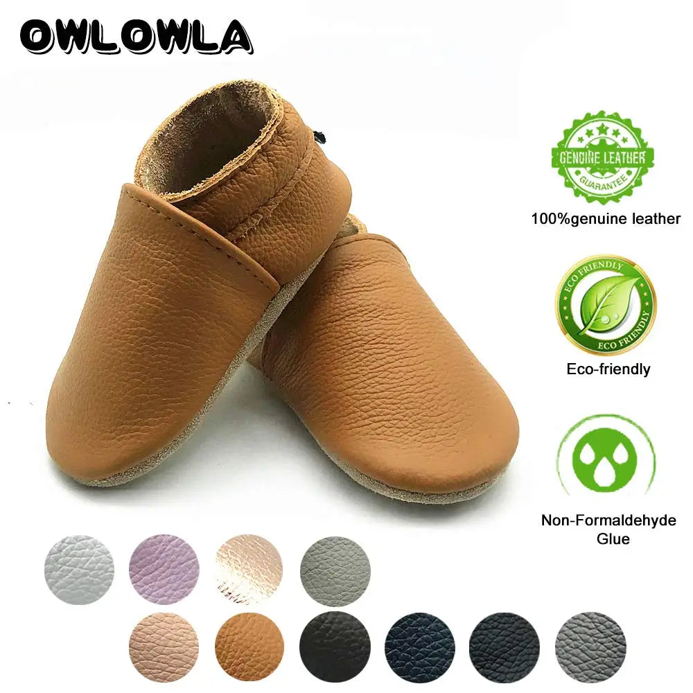 Soft Baby Booties with Elastic Closure for Newborns and Infants