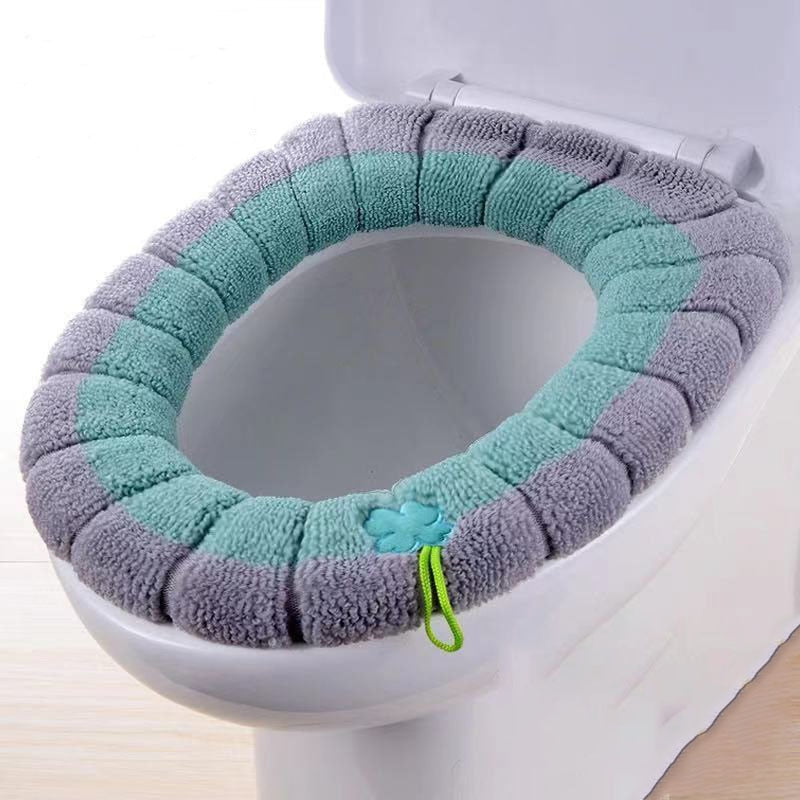 Soft Universal Toilet Seat Cover with Zipper and Handle